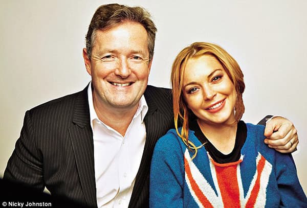 lindsay lohan piers morgan