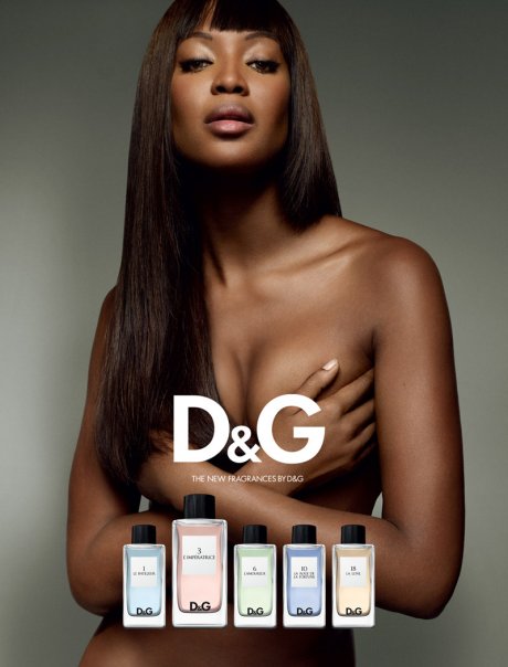 Naomi Kembel u novoj reklami za parfem "Anthology", D&G