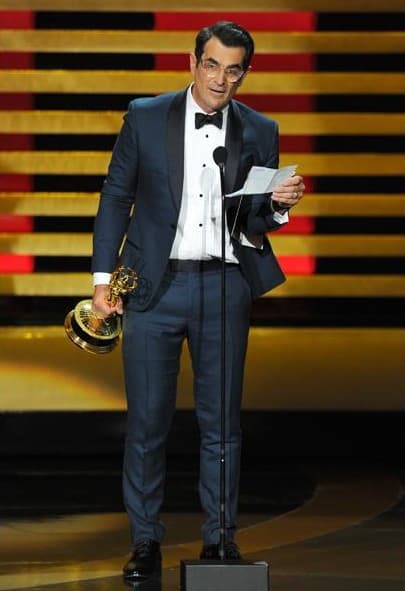 Ty Burrell na sceni 66. dodele Emmy nagrada (foto: Emmy/Invision/AP)