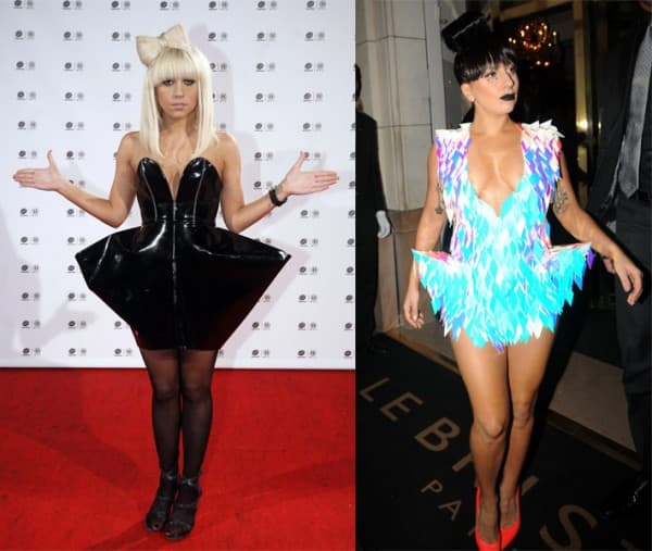 Lady Gaga 2008. i danas ( foto: Posh 24 )