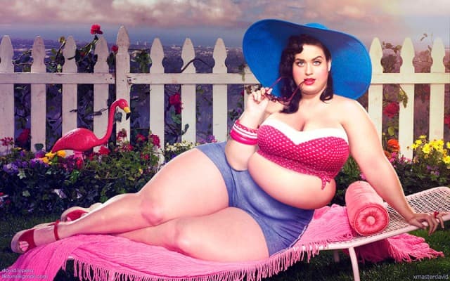 Kako izgleda Katy kao debeljuca? (foto: David Lopera)