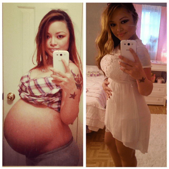 Pre i posle (foto: Instagram)