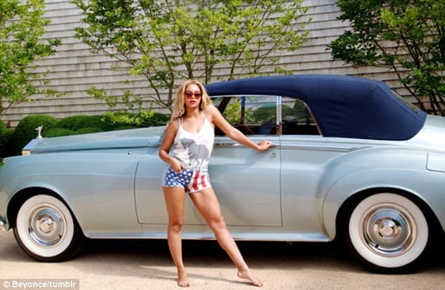Vintage Rolls Royce jedan je od njenih omiljenih poklona! (foto: BeyonceTumblr)