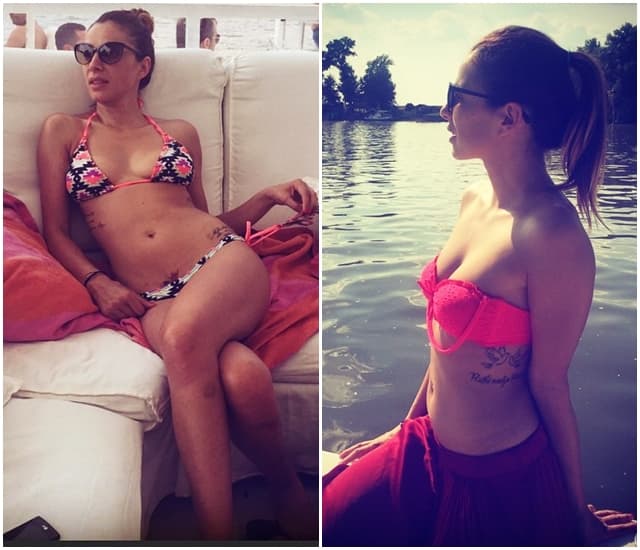 Pevačica Marina Tadić uživa na vodi (foto: Instagram)