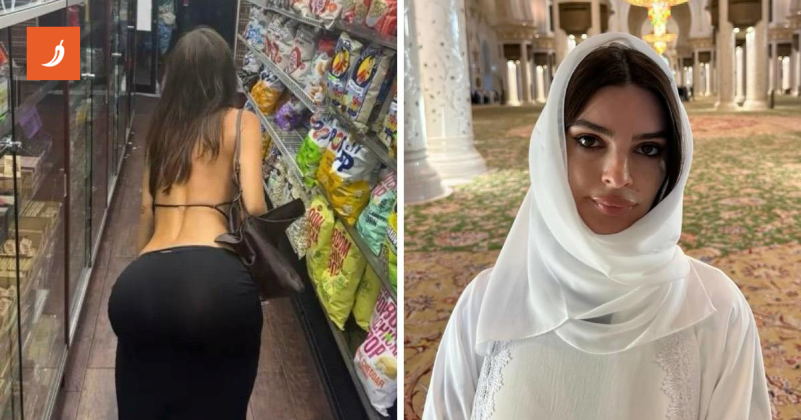 Emily Ratajkowski objavom razljutila ljude: "Ne poštuješ hidžab"