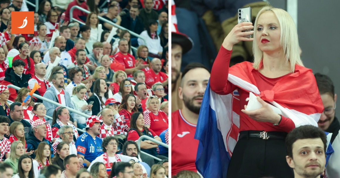 FOTO Arena bila ispunjena kockicama i zastavama, pogledajte kako se navijalo