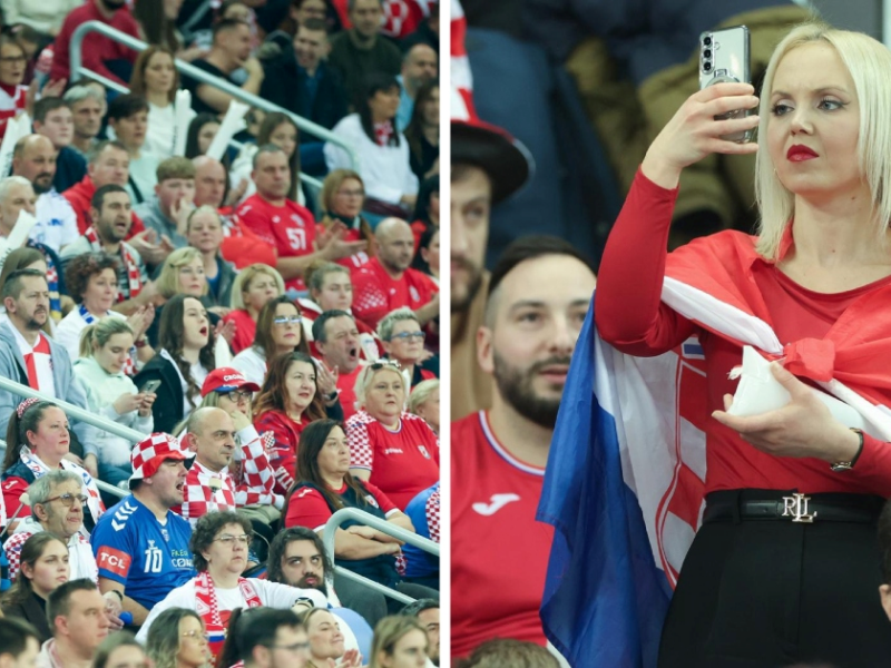 FOTO Arena bila ispunjena kockicama i zastavama, pogledajte kako se navijalo