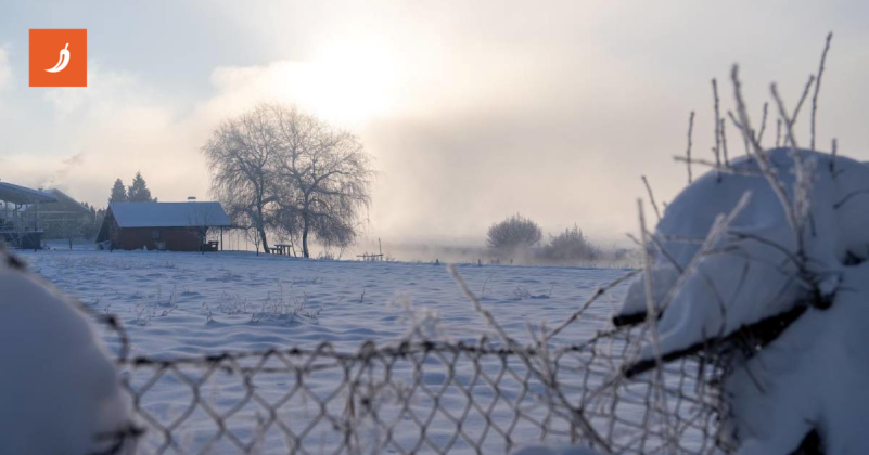 FOTO I VIDEO Ovo nije Snježno kraljevstvo, ovo je Otočac. Jutros je bilo -17