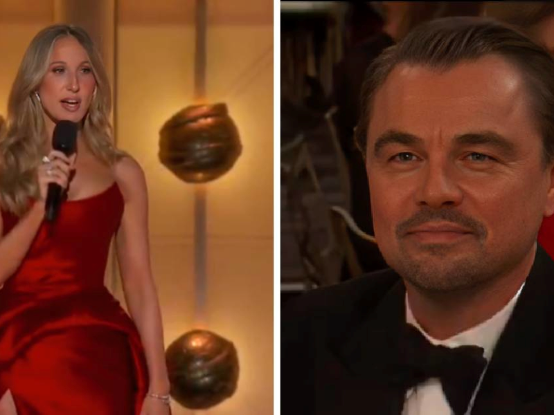 Komičarka sprdala DiCaprija na Zlatnim globusima, njegova reakcija je viralna