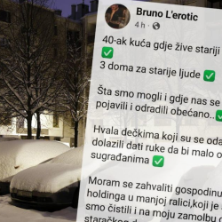 Organizirao čišćenje snijega u Zagrebu pa ispričao susret s radnikom ZG holdinga