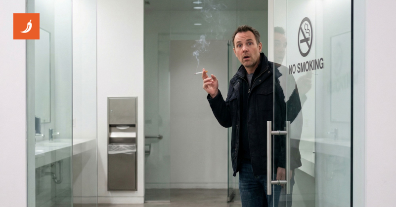 Pametno staklo u WC-u shopping centra: Zapalite cigaretu i postajete vidljivi svima